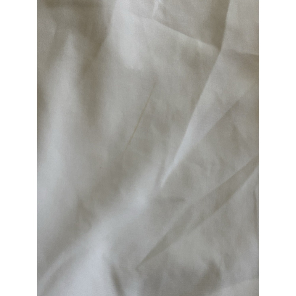 Christie & Jill White Button Up Long Sleeve Shirt Blouse Pleated Size 20W - Picture 7 of 8